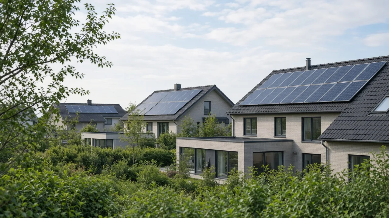 Grøn energi i et dansk boligområde